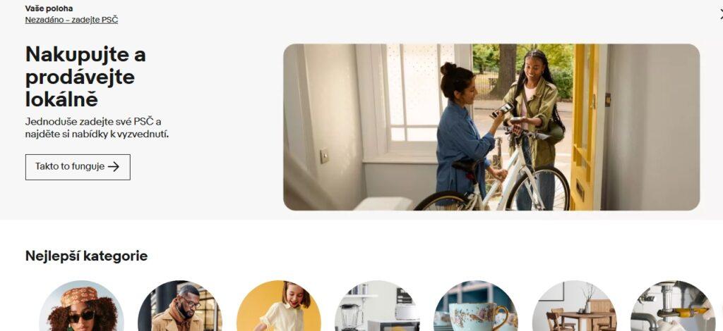 Původní americký bazar eBay se modernizuje, je zde například možné obchodovat lokálně a elektronicky vyhledávat prodejce v blízkém okolí.